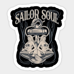 Sailor Soul Sailing Captain Sticker